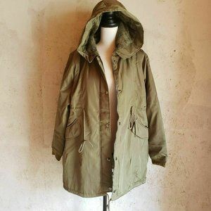 Meaneor Women's Parka Coat with Fur Hood Puffer Ja